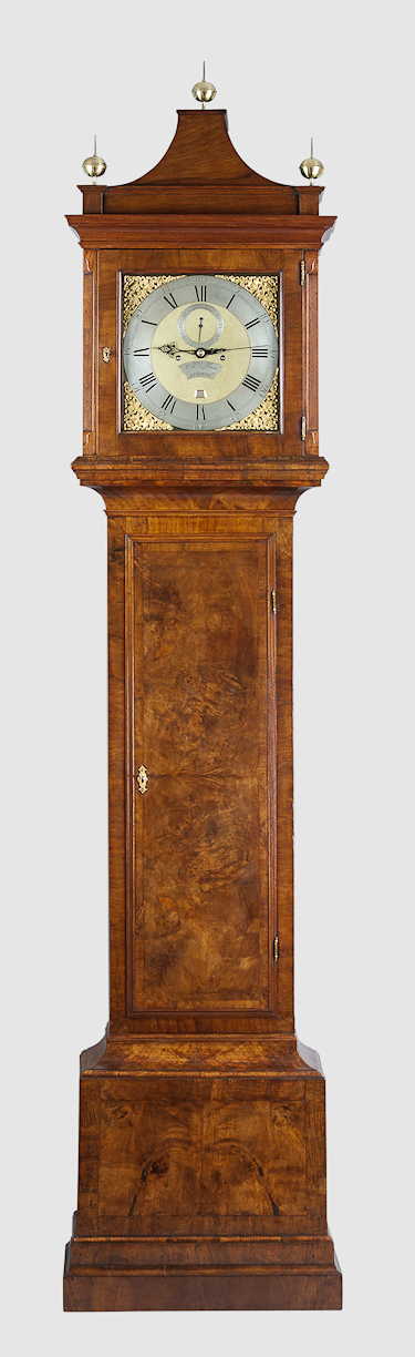George III walnut longcase clock by William Allam